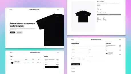 Astro Medusa Storefront