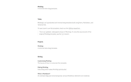 Miniblog