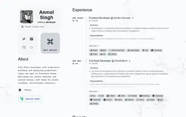 Portfolio Dev